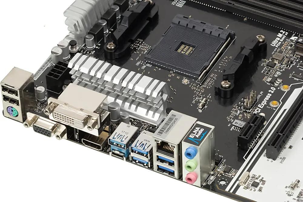 ASRock AB350 PRO4 SocketAM4 AMD B350 ATX Ret 440128