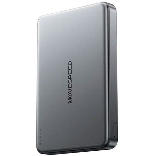 Внешний аккумулятор (Power Bank) MOVESPEED MSP08, 10000мAч, серый [msp08 grey]