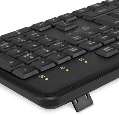 Комплект (клавиатура+мышь) Oklick S650, USB, проводной, черный [1875246 ...