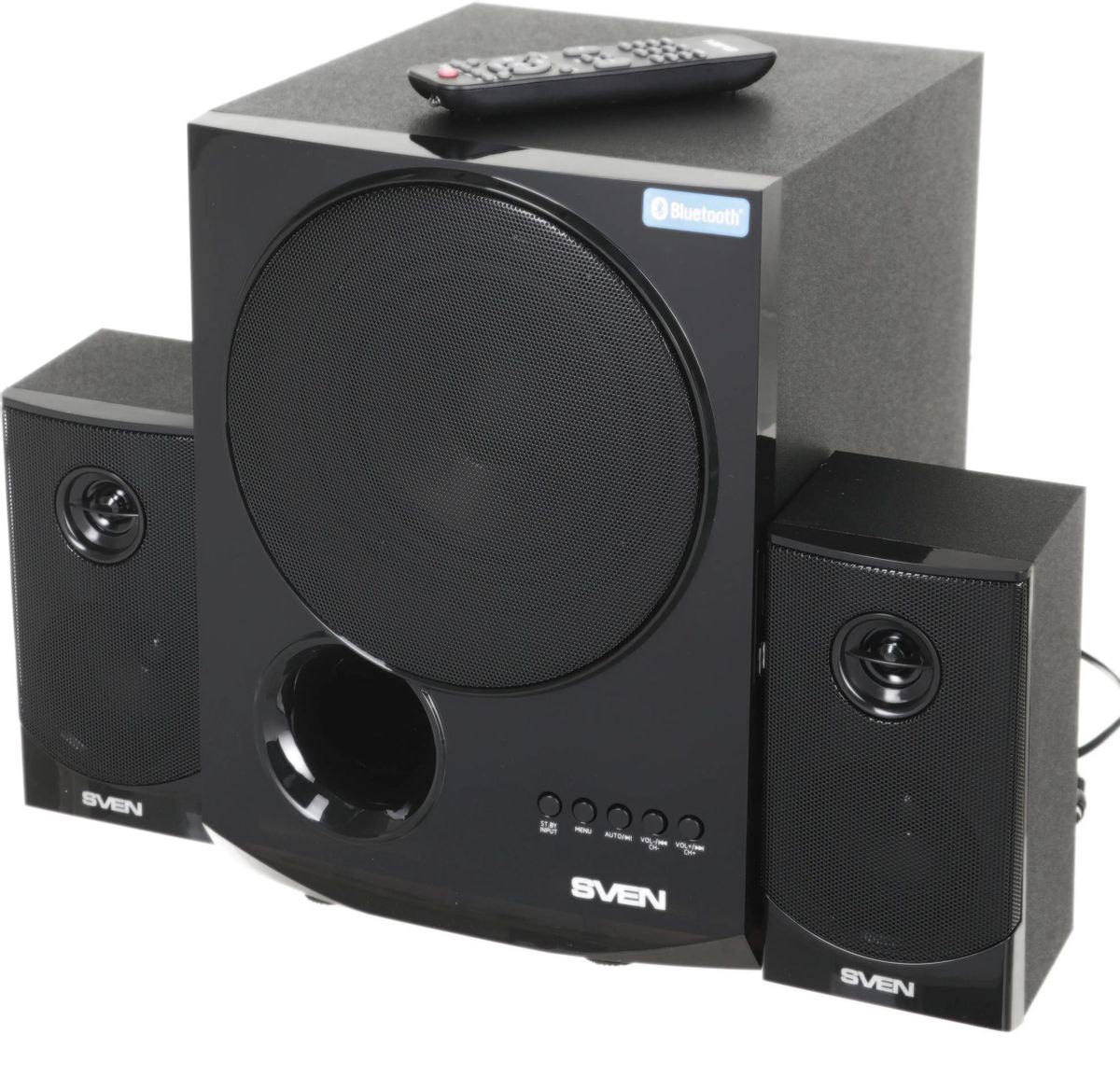 Колонки Bluetooth Sven MS-2080, 2.1, черный [sv-018771] – купить в Ситилинк  | 1374853