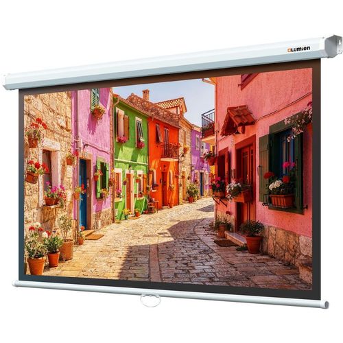 Экран Lumien Eco Picture LEP-100126, 192х137 см, 16:9, настенно-потолочный белый
