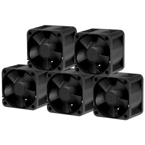 Вентилятор ARCTIC COOLING S4028-6K 5шт, 40мм, 4-pin, 6000об/мин, черный, Ret [acfan00273a]