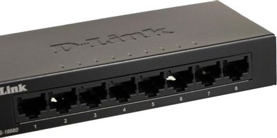 Коммутатор D-Link DGS-1008D/K2A, неуправляемый – купить в Ситилинк ...