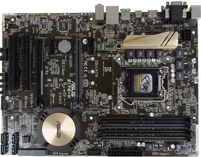 Материнская плата ASUS Z170-K, LGA 1151, Intel Z170, ATX, Ret