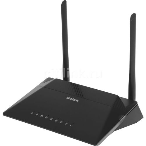 Wi-Fi роутер D-Link DSL-224, Wi-Fi 4, N300