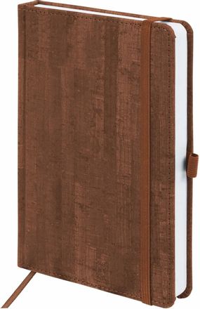 Ежедневник BRAUBERG Wood,  недатированный,  A5,  272стр.,  136лист.,  в линейку,  белые страницы,  коричневый