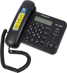 Проводной телефон Panasonic KX-TS2356RUB, черный