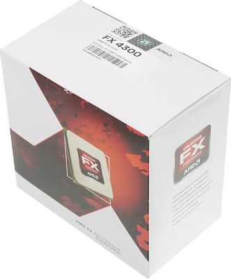 Процессор AMD FX 4300, SocketAM3+,  BOX [fd4300wmhkbox]