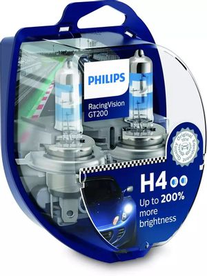 Лампа автомобильная галогенная Philips 12342RGTS2,  H4,  12В,  60Вт,  2шт