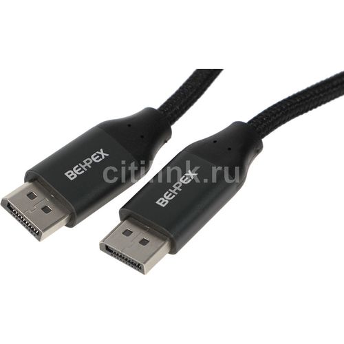 Кабель аудио-видео ver1.4, DisplayPort (m) — DisplayPort (m), ver 1.4, 5м, GOLD, черный — цена и наличие Кабель аудио-видео ver1.4, DisplayPort (m) — DisplayPort (m), ver 1.4, 5м, GOLD, черный