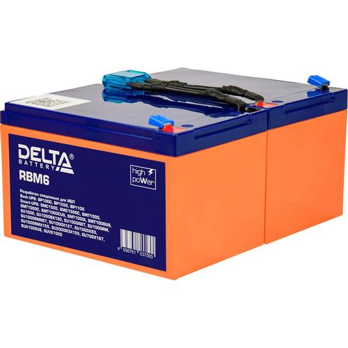 Аккумуляторная батарея Delta RBM6 для ИБП, 24В, 12Ач