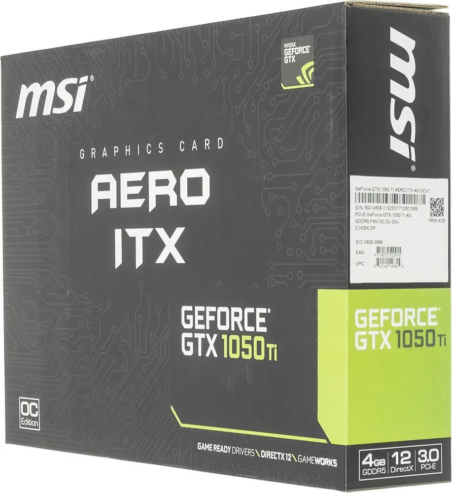 Gtx 1050 ti aero itx 4g ocv1 store