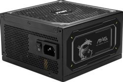 Изображение товара Блок питания MSI MAG A1000GL PCIE5,  1000Вт,  80 PLUS GOLD,  135мм, черный, retail [306-7zp9b11-ce0]
