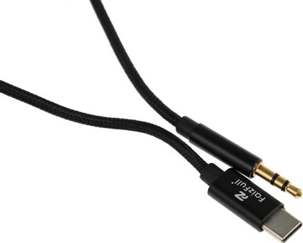 Кабель-переходник акустический PREMIER CQ002,  USB Type-C (m) -  Jack 3.5 (m),  1м, черный [a2503]