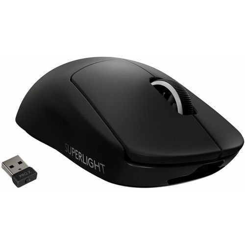 Мышь беспроводная Logitech G Pro X Superlight, игровая, радио, оптическая, USB, 25600dpi, черный [910-005880]
