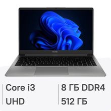 Изображение товара Ноутбук TECNO MegaBook K15SRA 15.6 IPS Intel Core i3 8ГБ 512ГБ SSD Windows 11