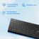 Клавиатура Oklick 155M, USB, c подставкой для запястий, черный [1678057 ...