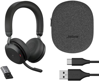 Jabra Evolve2 75 Link380a MS Stereo Black 27599 999 999