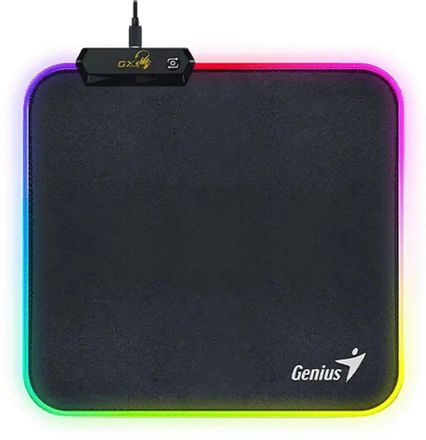 Коврик для мыши Genius GX-Pad 260S (S) черный, ткань, 260х240х3мм [31250018400]