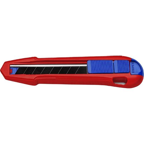 Нож KNIPEX CutiX, 18мм, красный [kn-9010165bk]