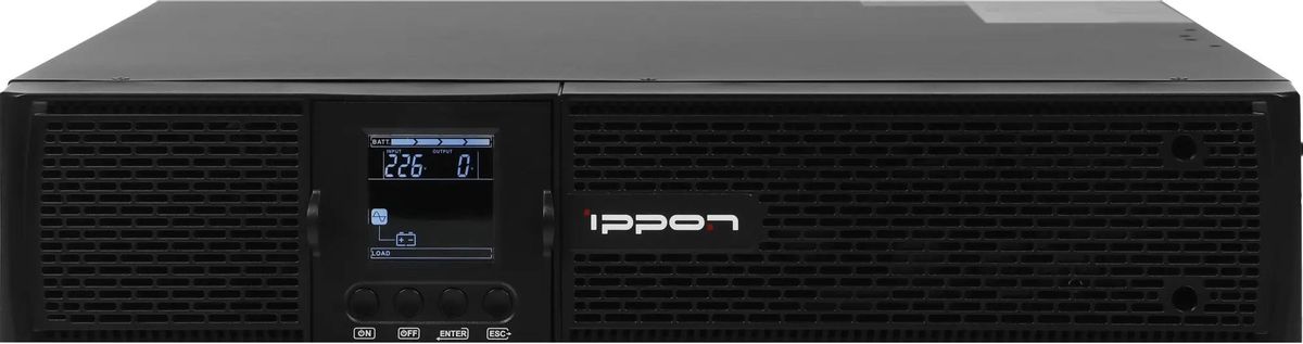 Источник бесперебойного питания Ippon Innova RTb 1500 / 1500 ВА / 1350 Вт / 8 x IEC 320 C13