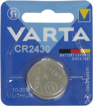 CR2430 Батарейка VARTA Electronics Lithium, 1 шт.