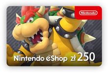 Изображение товара Пополнение игровой валюты Nintendo eShop 250 zl Польша для приставки