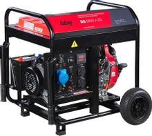 Изображение товара Дизельный генератор FUBAG DS 6500 A ES 6.5 кВт автозапуск колеса