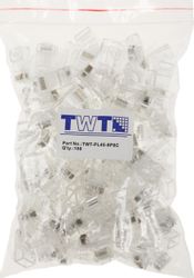 Коннектор LanMaster TWT-PL45-8P8C UTP кат.5E RJ45 прозрачный (упак.: 100шт)