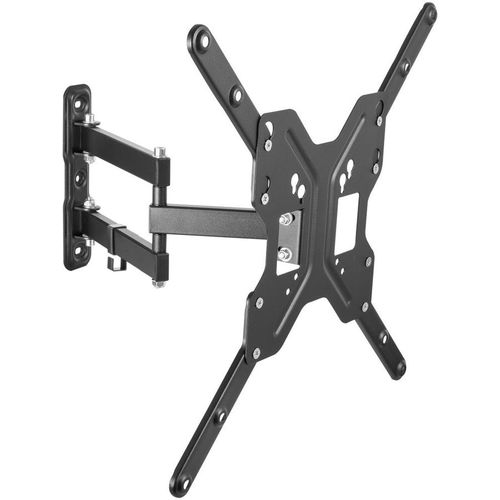 Кронштейн для телевизора ULTRAMOUNTS UM905, 23-55", настенный, поворотно-выдвижной и наклонный, черный