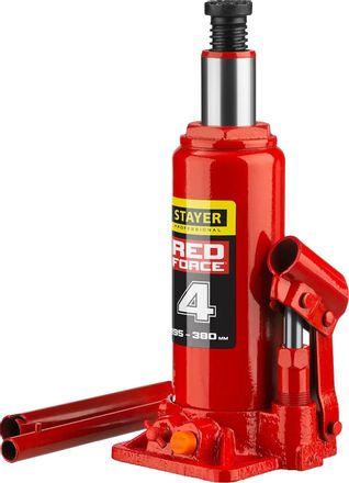 Домкрат гидравлический Stayer 43160-4_z01 бутылочный, 4т