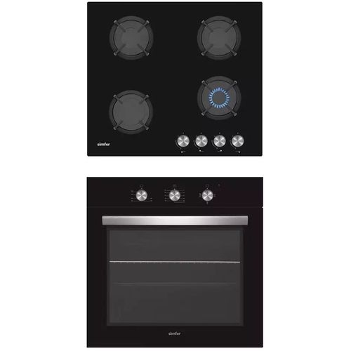 Встраиваемый комплект Simfer S63B416, черный / черный