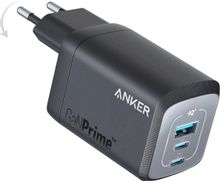 Изображение товара ANKER Prime Сетевое зарядное устройство 67 Вт USB-A и USB-C серое