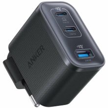 Изображение товара Сетевое зарядное устройство ANKER Nano,  USB-A,  2xUSB-C, 70Вт, 3.5A, черный [a121al11]