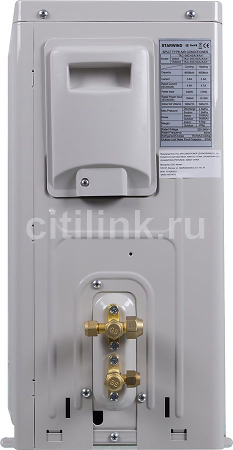 Инструкция, руководство по эксплуатации для сплит-система StarWind TAC ...