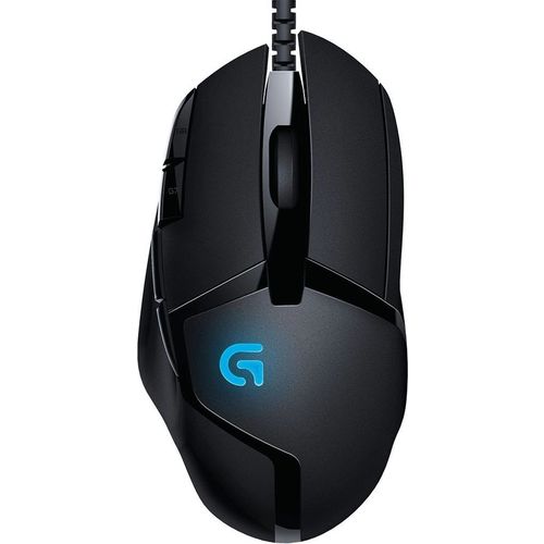Мышь проводная Logitech Hyperion Fury G402, игровая, оптическая, USB, 4000dpi, черный [910-004070]