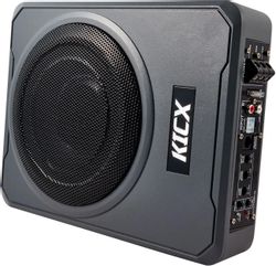 Сабвуфер автомобильный Kicx Q200BA,  активный