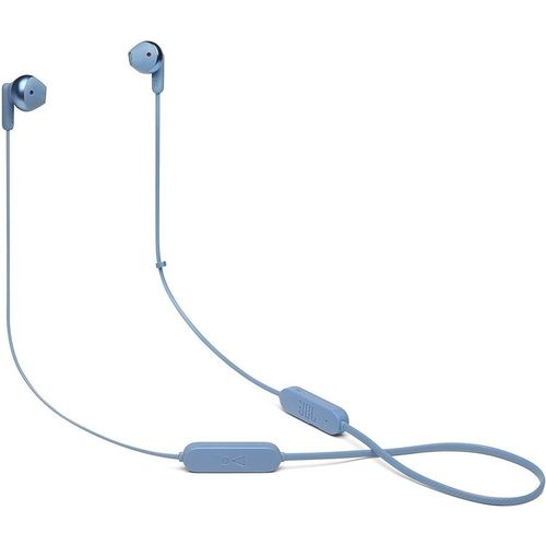 Наушники JBL Tune 215BT, Bluetooth, вкладыши, синий [jblt215btblu]