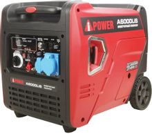Изображение товара Бензиновый генератор A-IPOWER A6000LiS 6 кВт, электростарт, колесики