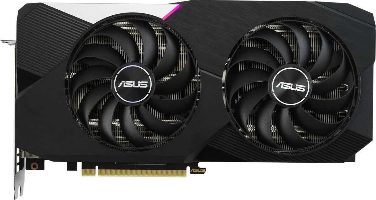 ASUS NVIDIA GeForce RTX 3060Ti DUAL RTX3060TI O8G V2 8 GDDR6 OC LHR Ret 1555368