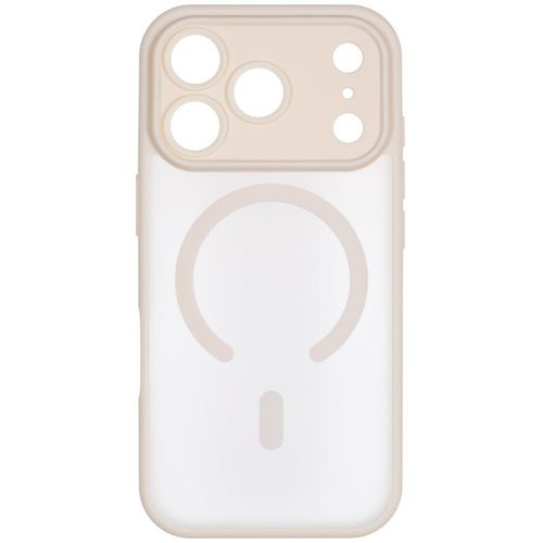 Чехол (клип-кейс) ZIBELINO Matte Shield, для Apple iPhone 17 Pro, противоударный, молочный [zms-apl-17-pro-msd-mlk]