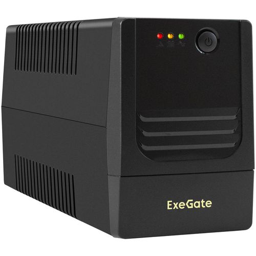 ИБП EXEGATE Power NB-800.LED.AVR.2SH, 800ВA [ex299761rus]