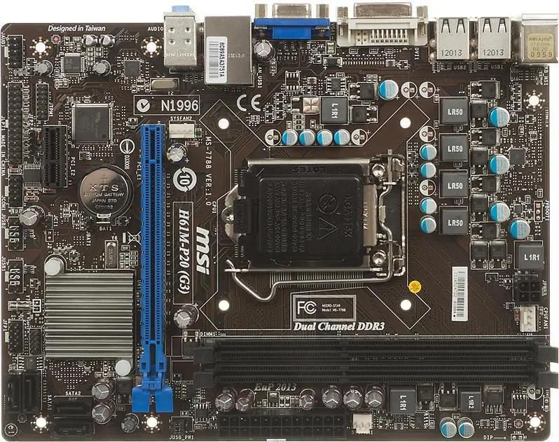 MSI H61M P20 G3 LGA 1155