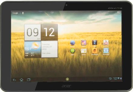 10.1" Планшет Acer Iconia Tab A200 1/16 GB 250 Wi-Fi, 1280 x 800, Android 3.2, серый [xe.h8qen.003]