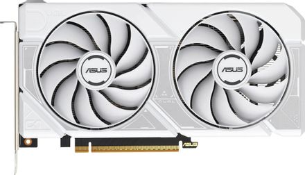 Видеокарта ASUS NVIDIA GeForce RTX 5060 DUAL-RTX5060-O8G-WHITE 8ГБ Dual, GDDR7, OC, Ret