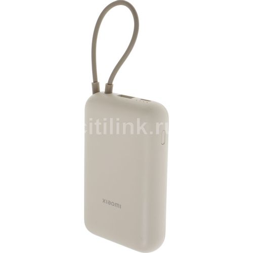 Внешний аккумулятор (Power Bank) Xiaomi BHR9072GL, 10000мAч, бежевый
