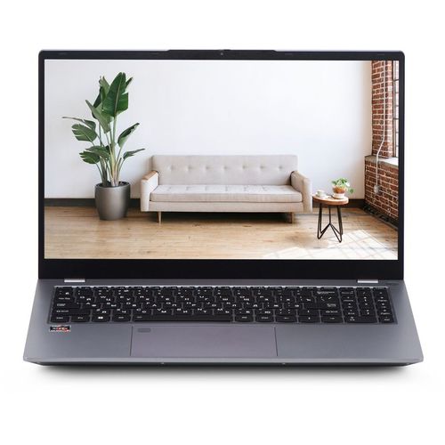Ноутбук AZERTY Memoir RBA-4500, 15.6", IPS, AMD Ryzen 7 6800H 3.2ГГц, 8-ядерный, 32ГБ DDR5, 1ТБ SSD, AMD Radeon 680M, Windows 11 Pro, серый [120-1017]