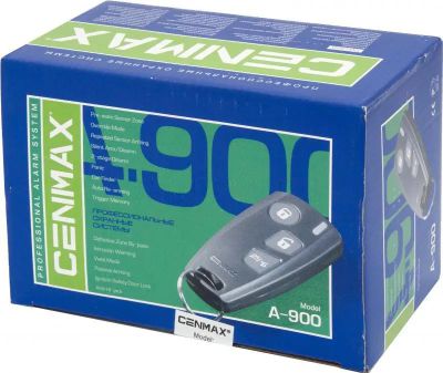Характеристики Автосигнализация Cenmax A-900 (582432) смотреть в СИТИЛИНК