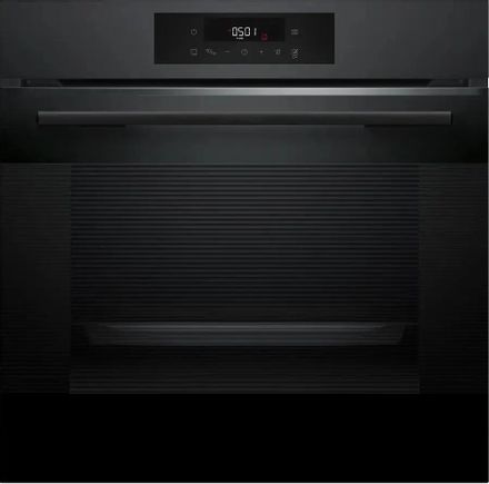 Духовой шкаф электрический Bosch Serie 6 HJG852YT0T, 76л, дверца с 3 стеклами, черный