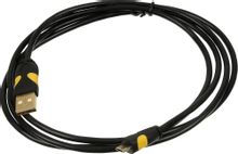 Изображение товара Кабель 2A Smooth connector, micro USB (m) - USB (m), 1.5м, 2A, черный